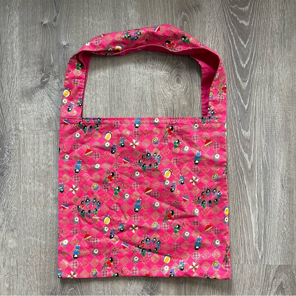 Kimono doll tote